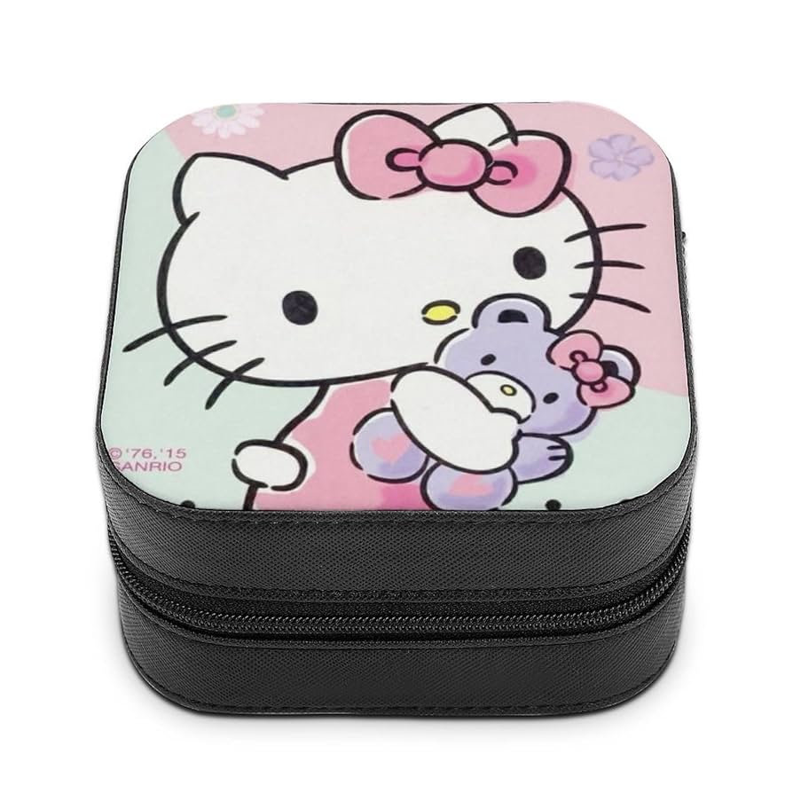 【激レア★2013】ハローキティ×ロジエ Rosier 牛革 ジュエリーケース Amazon|ハローキティ (15)ジュエリーケース ジュエリー収納